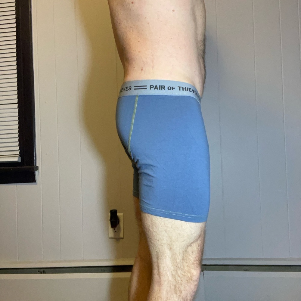 Pair of Thieves Blue/Gray Men's Boxer Briefs - Picture 2 of 2